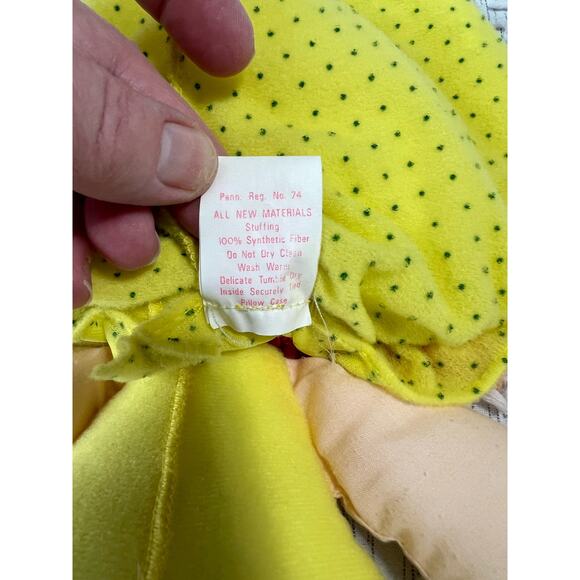 1980s Vintage Strawberry Shortcake Apple Dumpling Rag Doll - Picture 6 of 7